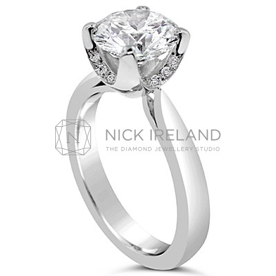 TDR9/ Platinum 1.7ct Diamond Engagement Ring