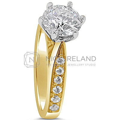TDR10/ 18ct Gold Diamond Engagement Ring