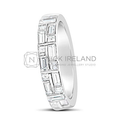 DWR14/ 18ct White Gold Diamond Wedding Ring