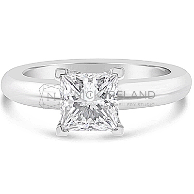 FSDS6/ 18ct White Gold 1ct Diamond Solitaire