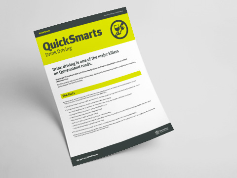 Drink driving - A4 fact sheet