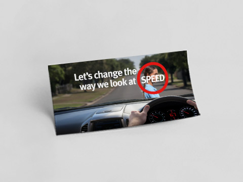 Let's change the way we look at speed - Information card