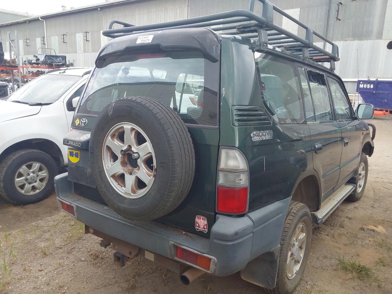 View Auto part Right Rear 1/4 Door Glass Toyota Prado 1998