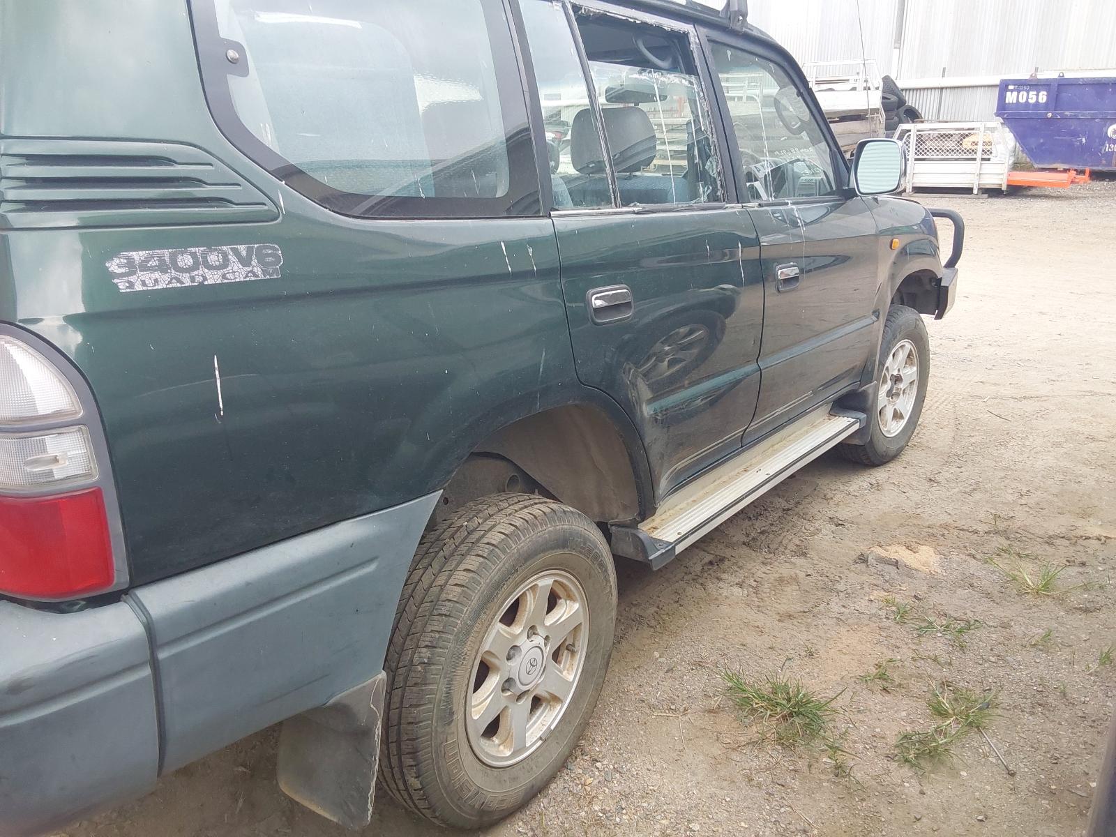 View Auto part Right Rear 1/4 Door Glass Toyota Prado 1998