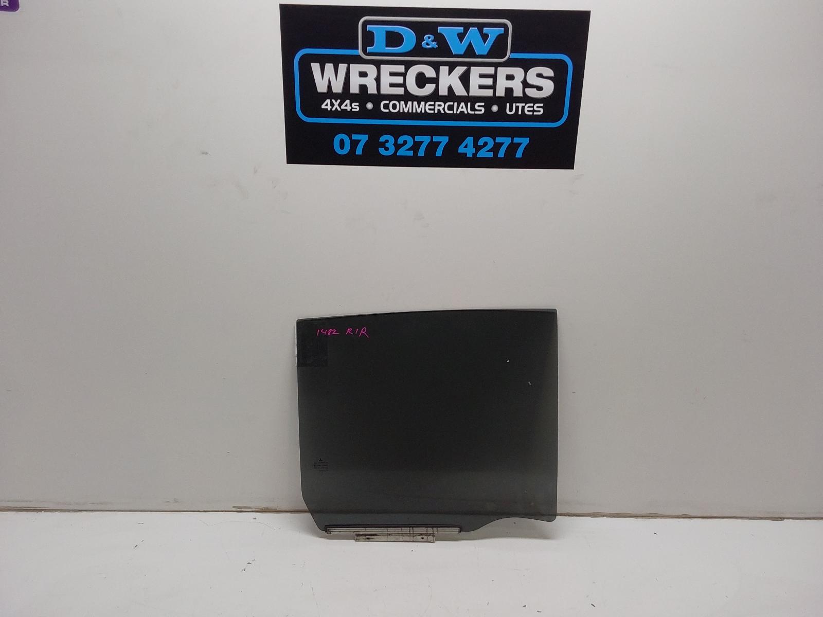 View Auto part Right Rear Door Window Mitsubishi Triton 2013