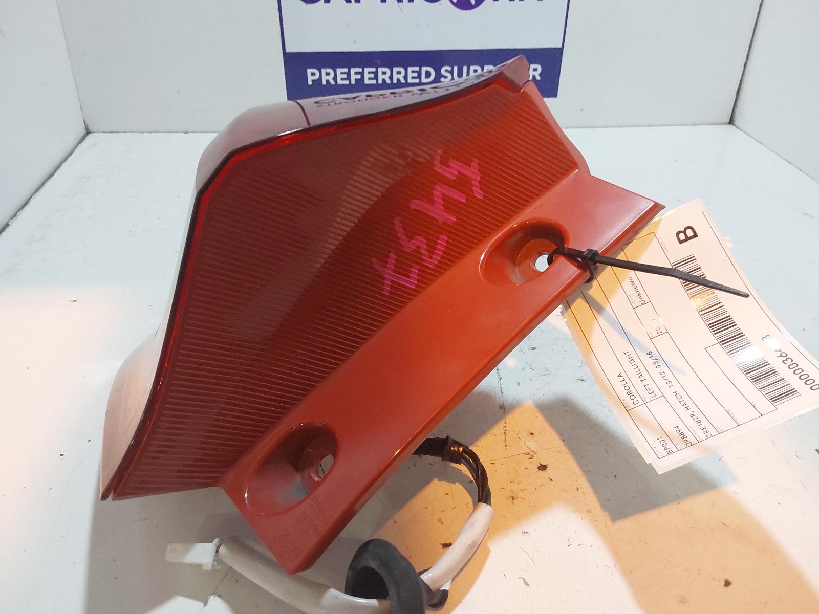 View Auto part Left Taillight Toyota Corolla 2015