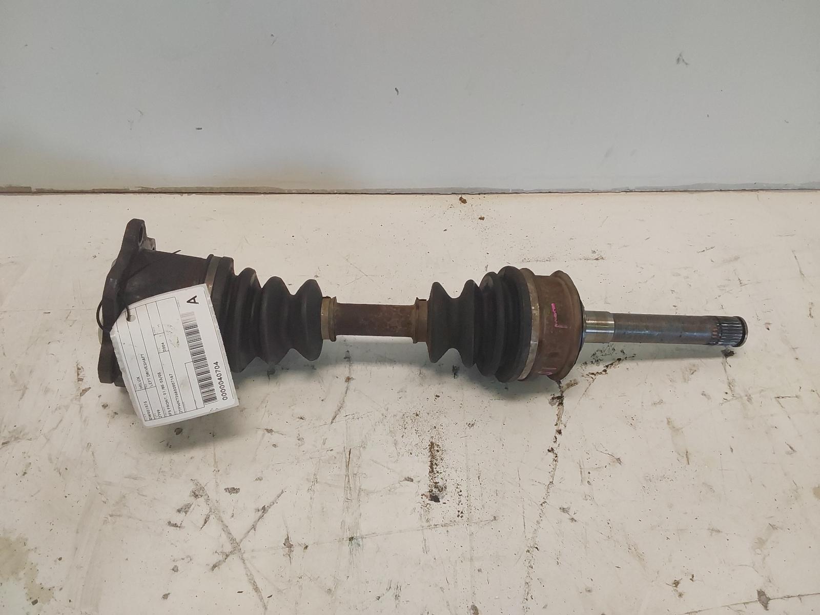 View Auto part Left Driveshaft Toyota Hilux 2004