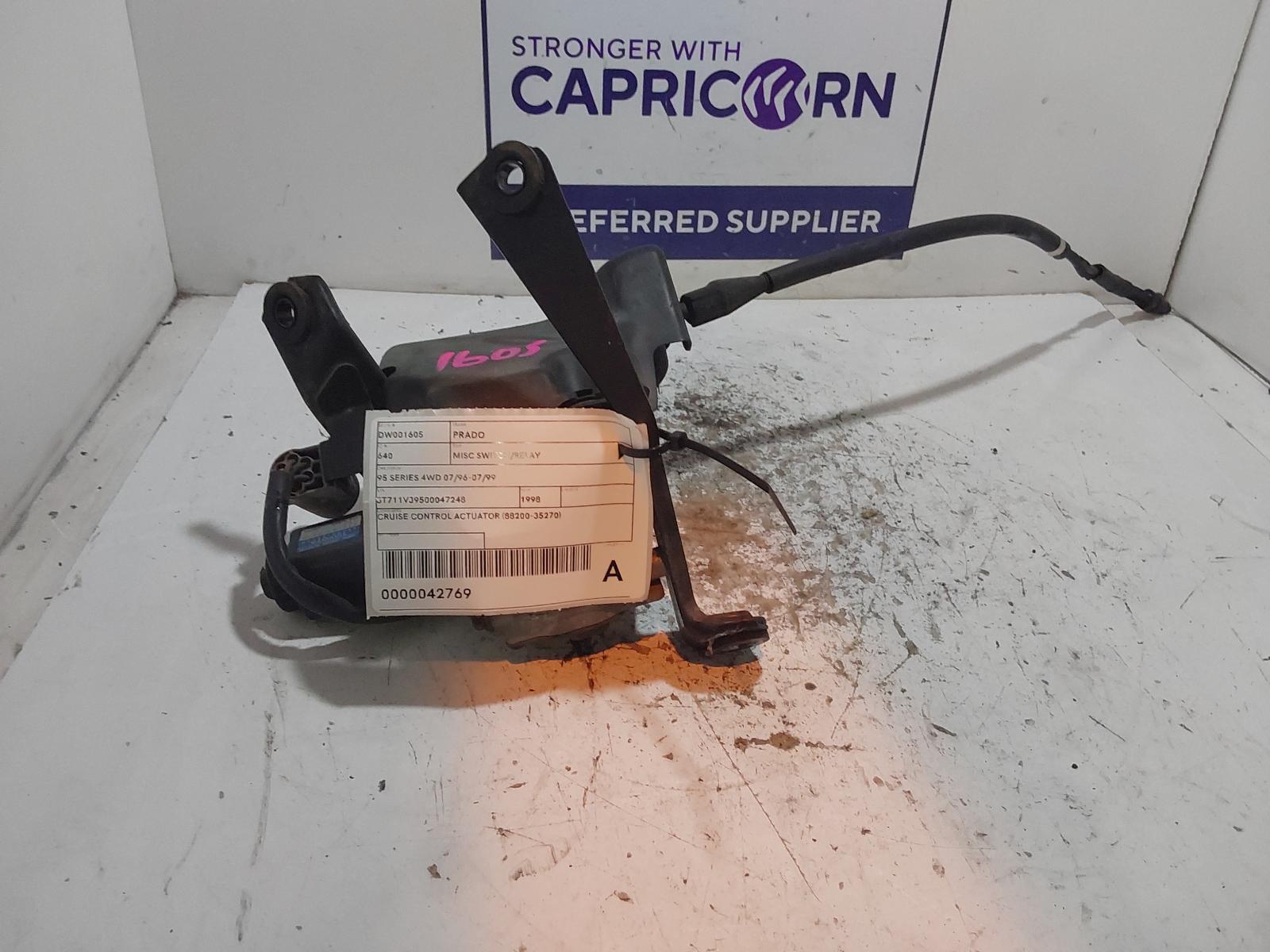1998 Toyota Prado Misc Switch/Relay View Auto part Misc Switch/Relay Toyota Prado 1998