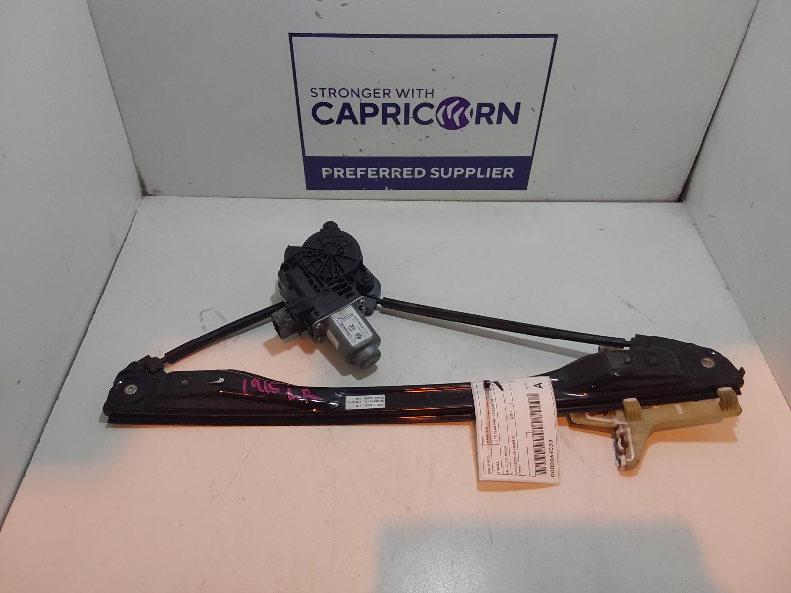 2017 Volkswagen Amarok Left Rear Wnd Reg/Motor View Auto part Left Rear Wnd Reg/Motor Volkswagen Amarok 2017