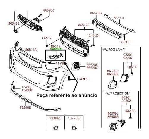 2011 Kia Picanto F/Bar Reinforc/Brack View Auto part F/Bar Reinforc/Brack Kia Picanto 2011