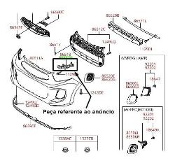 View Auto part F/Bar Reinforc/Brack Kia Picanto 2011