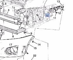 View Auto part F/Bar Reinforc/Brack Holden Trax 2015