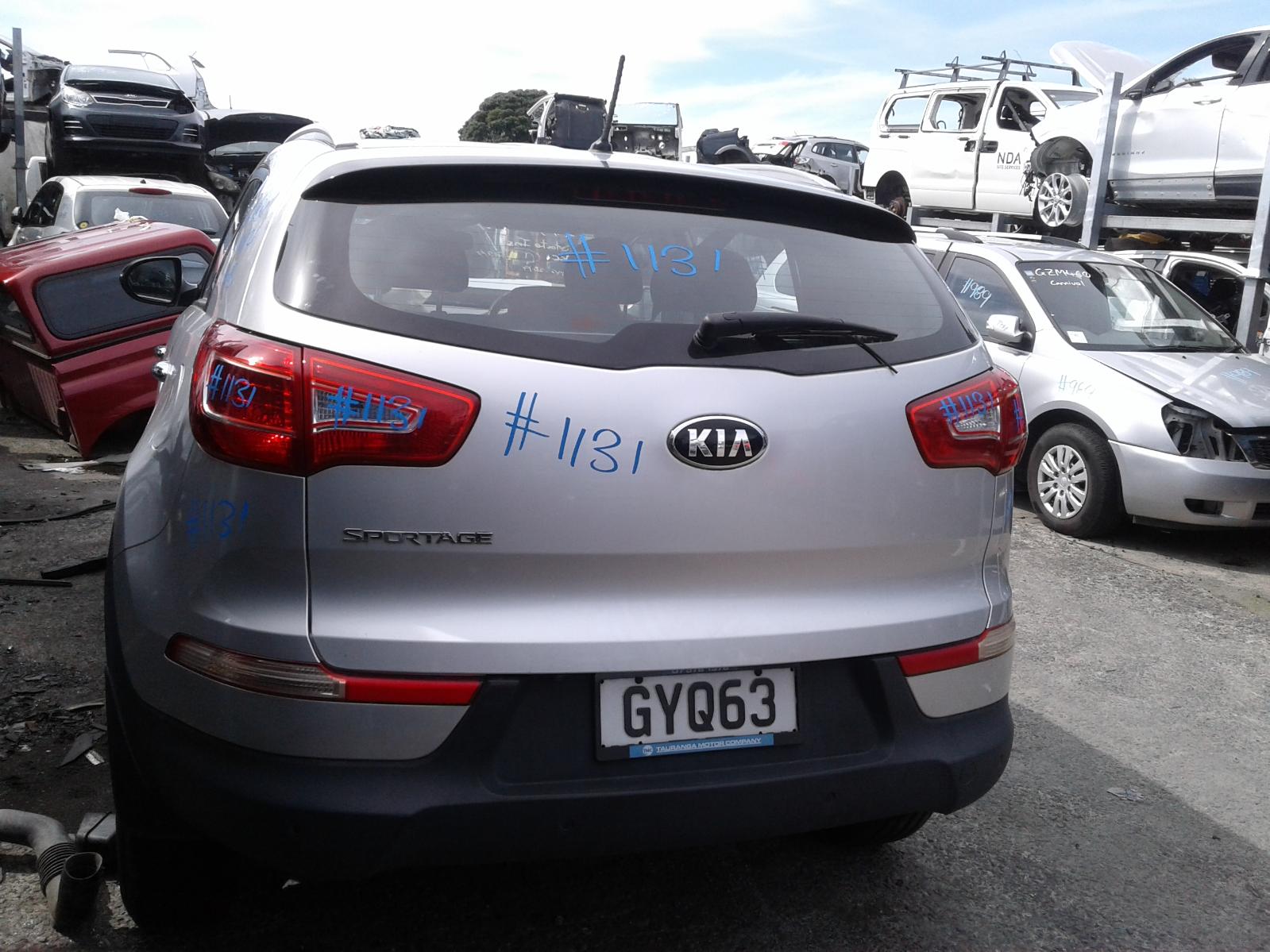 View Auto part Rear Spoiler Kia Sportage 2012