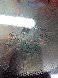 View Auto part Left Rear Side Glass Ssangyong Rexton 2006
