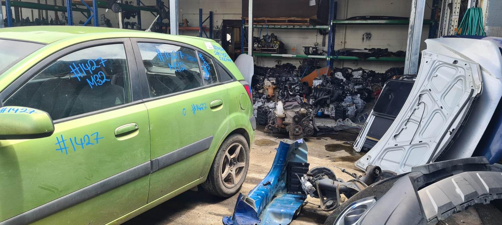 View Auto part Right Rear 1/4 Door Glass Kia Rio 2007
