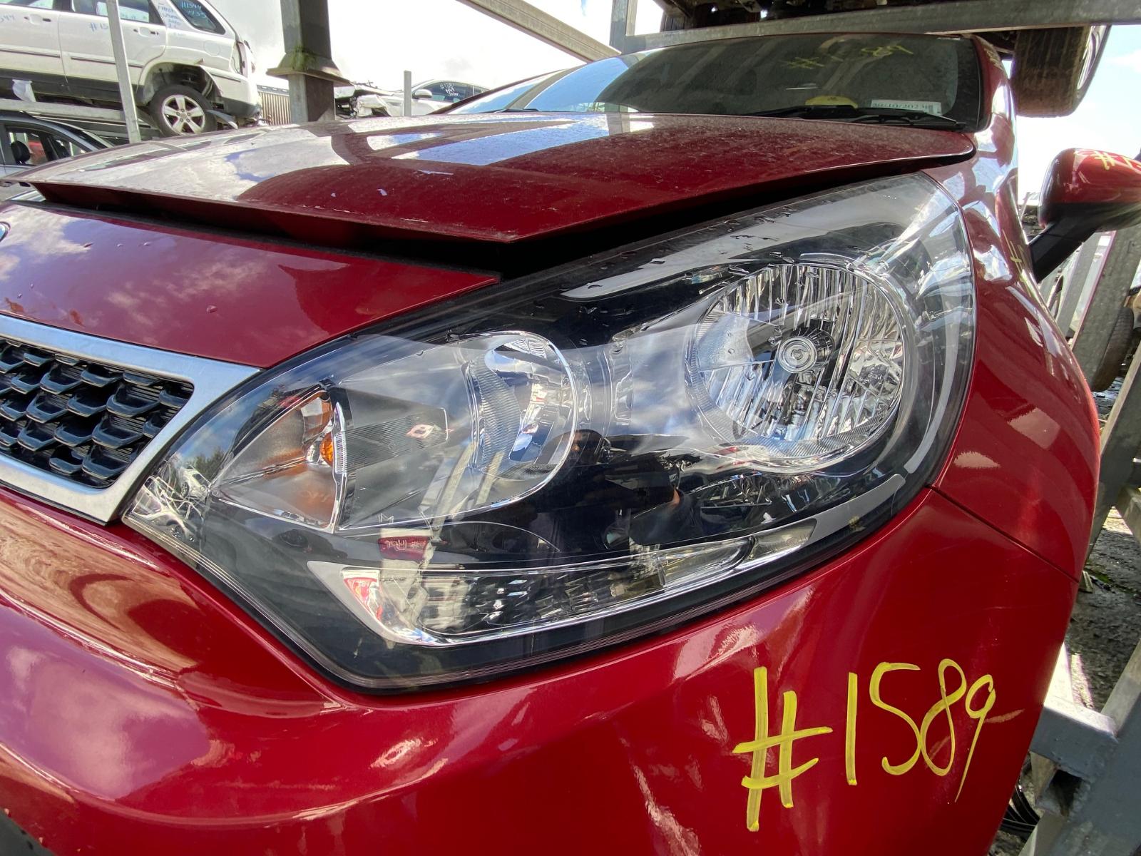 2015 Kia Rio Front Bumper View Auto part Front Bumper Kia Rio 2015