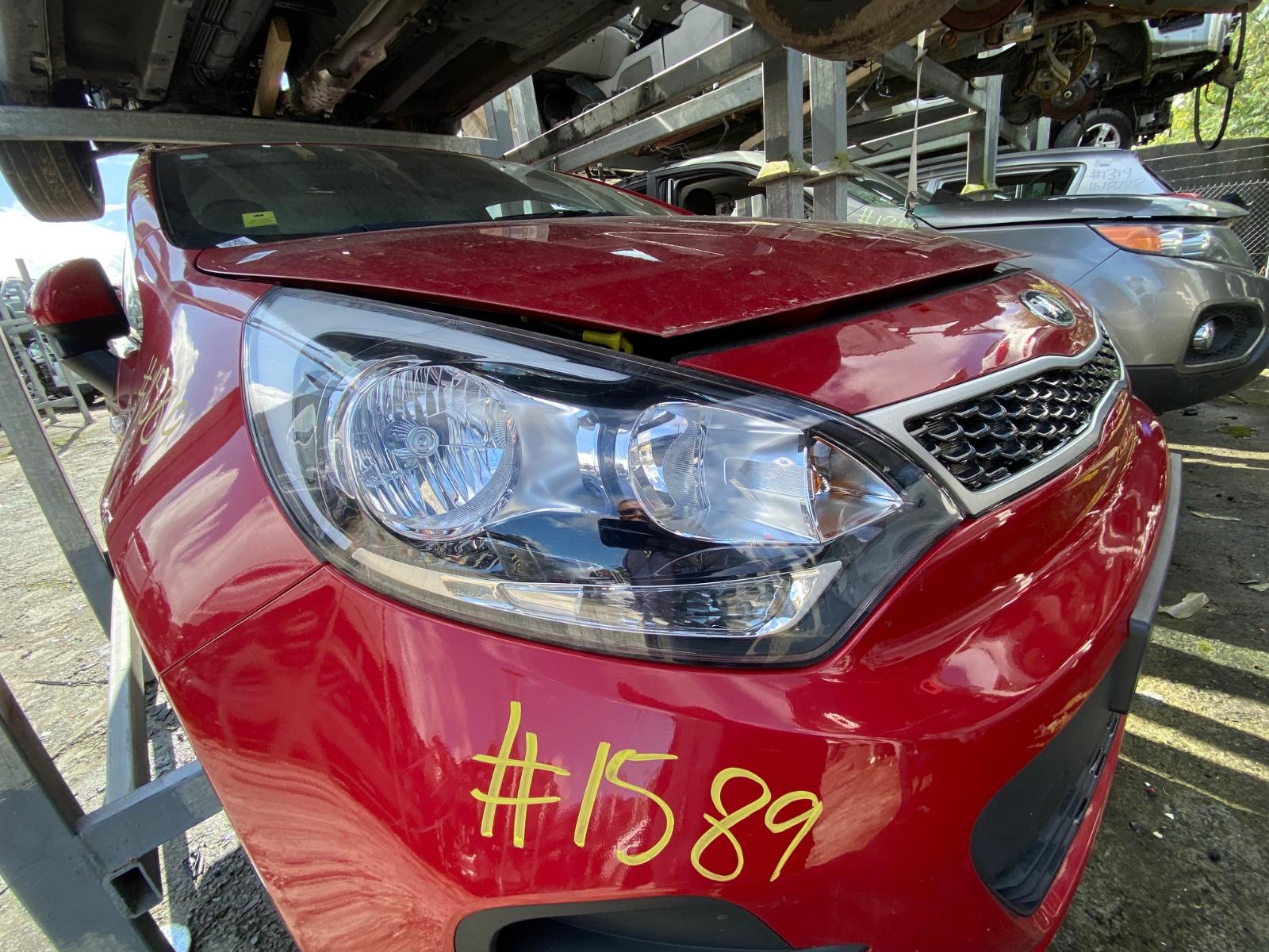 2015 Kia Rio Front Bumper View Auto part Front Bumper Kia Rio 2015