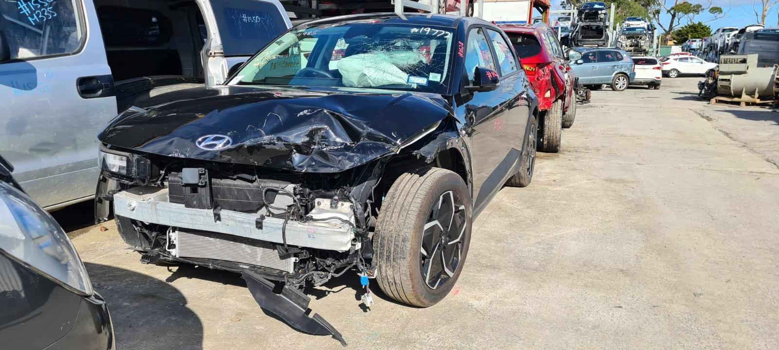 2022 Hyundai Ioniq 5 Rear Bumper View Auto part Rear Bumper Hyundai Ioniq 5 2022