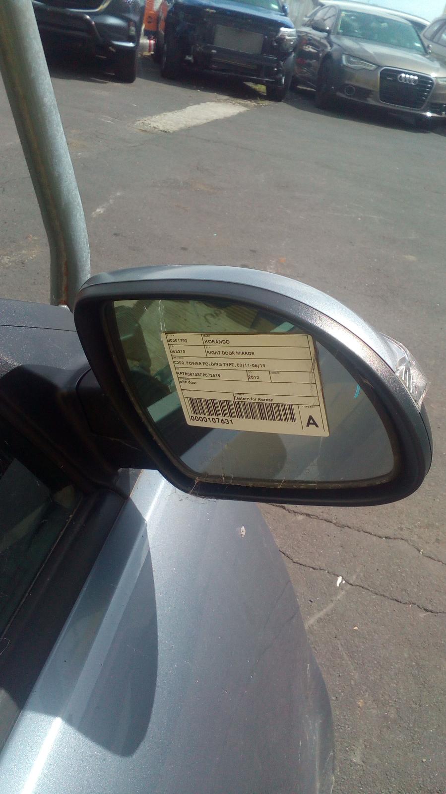 View Auto part Right Door Mirror Ssangyong Korando 2012