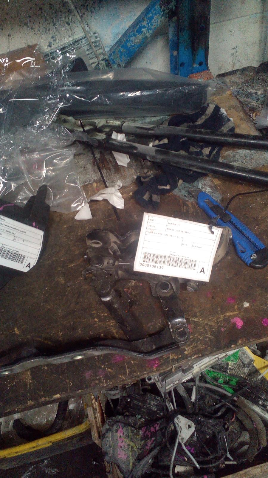 View Auto part Bonnet Hinge/Strut Kia Sorento 2016