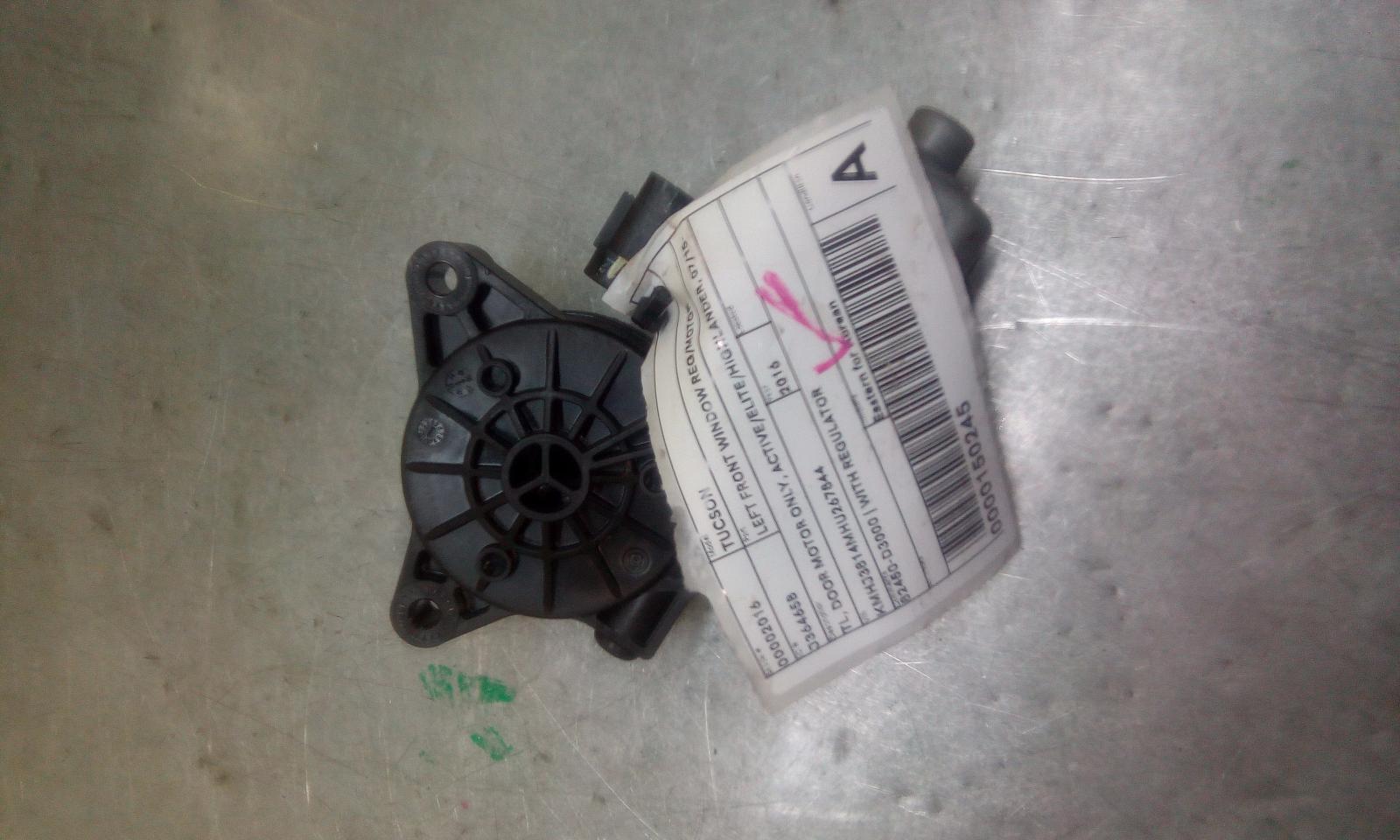 View Auto part Left Front Window Reg/Motor Hyundai Tucson 2016