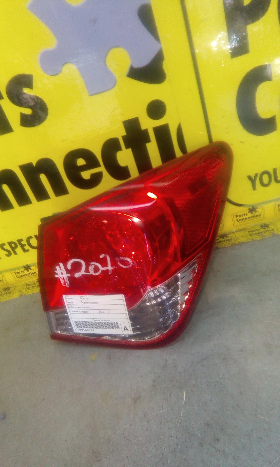 View Auto part Right Taillight Holden Cruze 2010