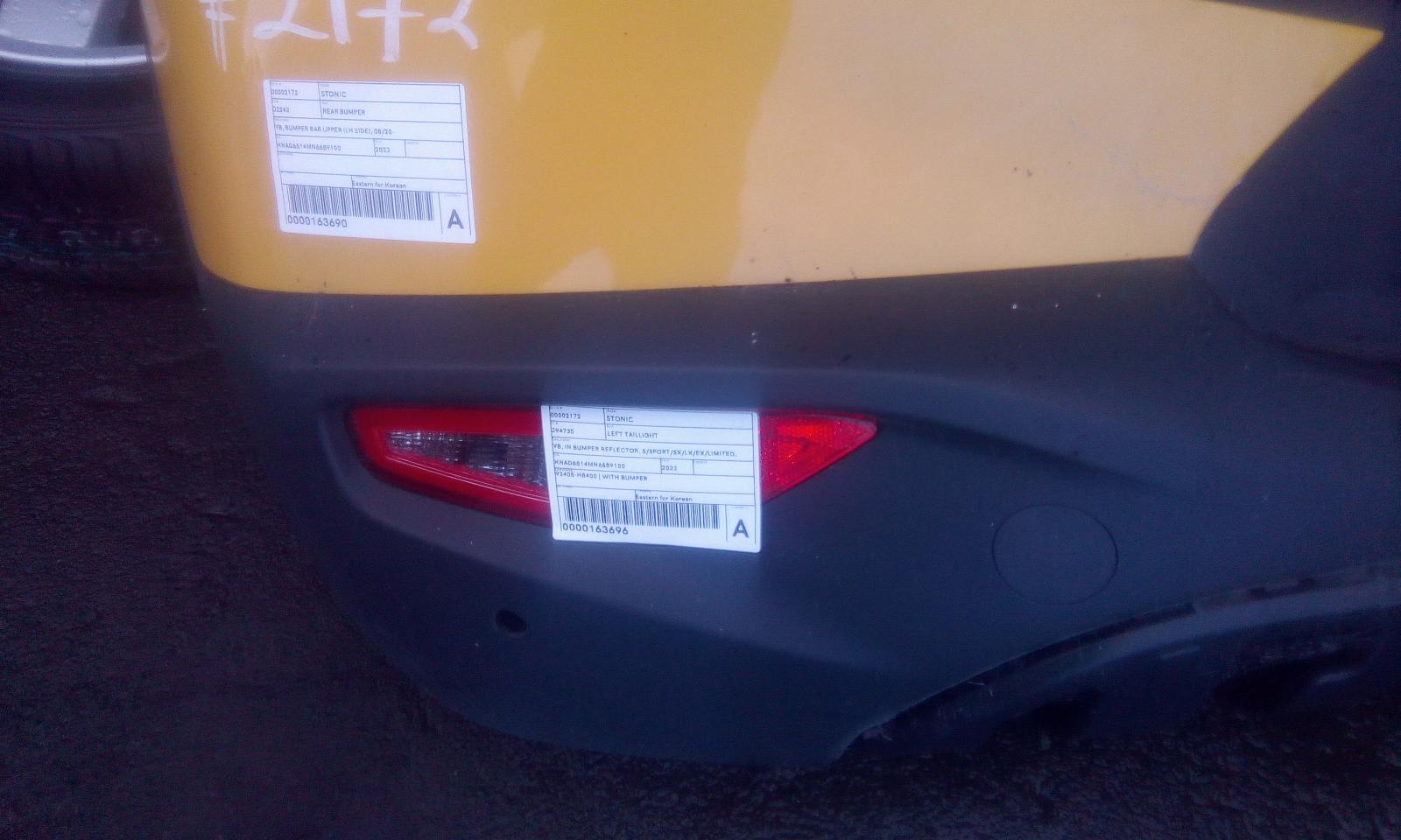 View Auto part Left Taillight Kia Stonic 2022