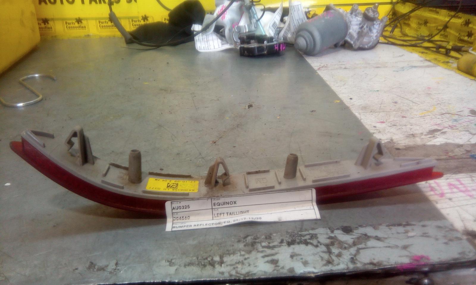 View Auto part Left Taillight Holden Equinox 2019