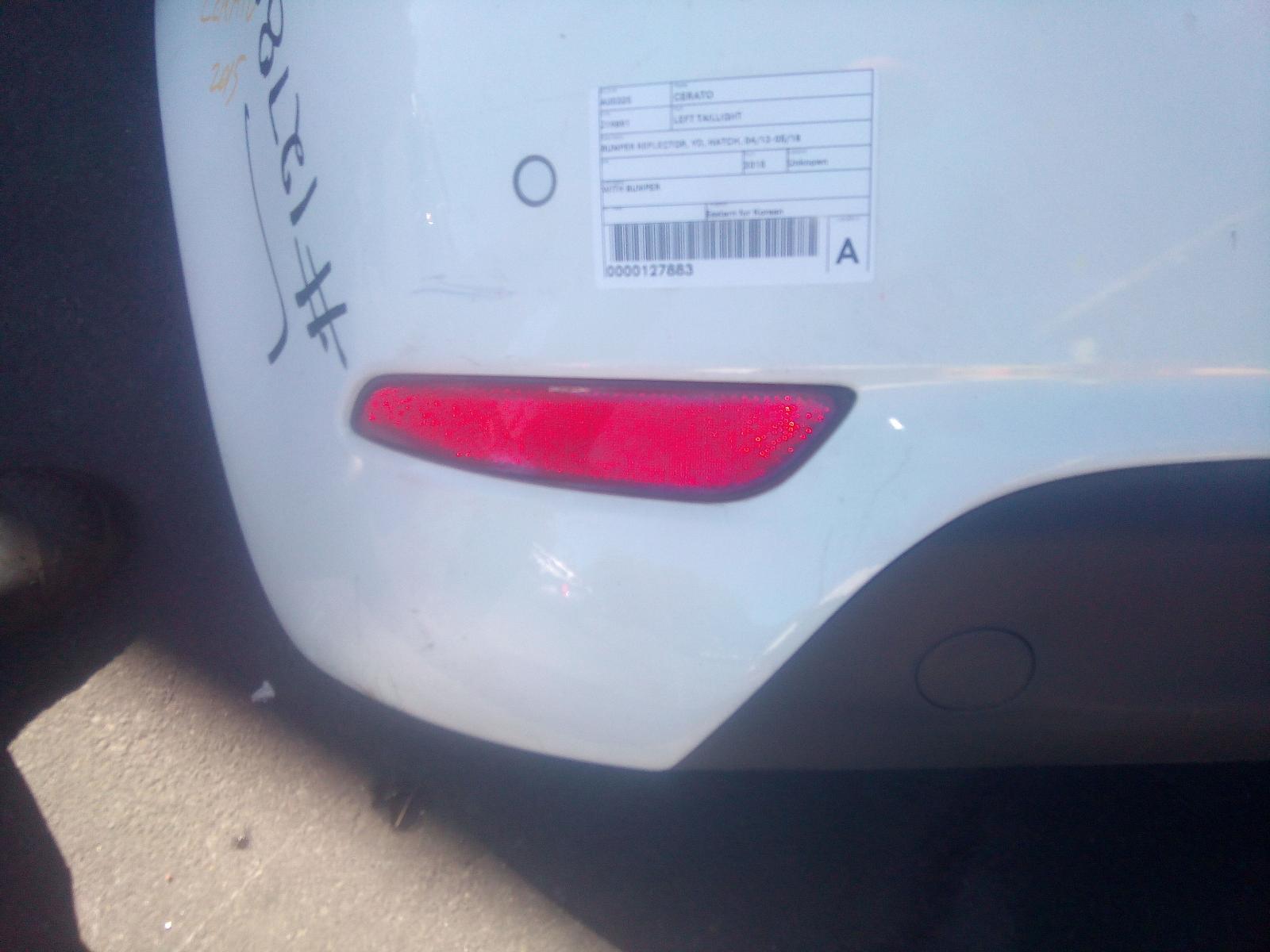 View Auto part Left Taillight Kia Cerato 2015