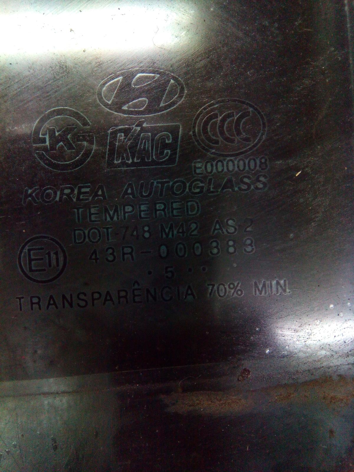 2006 Hyundai Sonata Left Rear 1/4 Door Glass View Auto part Left Rear 1/4 Door Glass Hyundai Sonata 2006