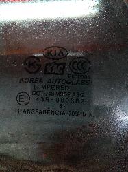 View Auto part Left Rear 1/4 Door Glass Kia Sorento 2007