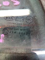 View Auto part Left Rear 1/4 Door Glass Kia Rio 2004