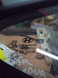 View Auto part Right Rear Side Glass Hyundai Ix35 2011