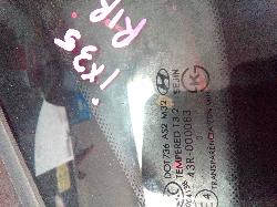 View Auto part Right Rear Side Glass Hyundai I45 2012