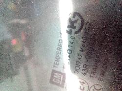 View Auto part Right Front 1/4 Door Glass Holden Barina 2012