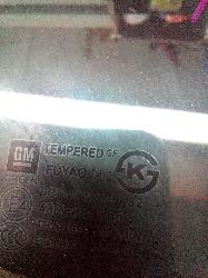 View Auto part Right Front 1/4 Door Glass Holden Barina 2012