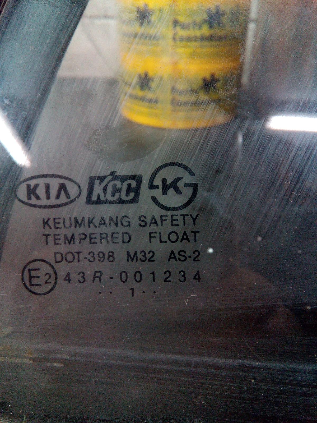 View Auto part Right Rear 1/4 Door Glass Kia Rio 2002