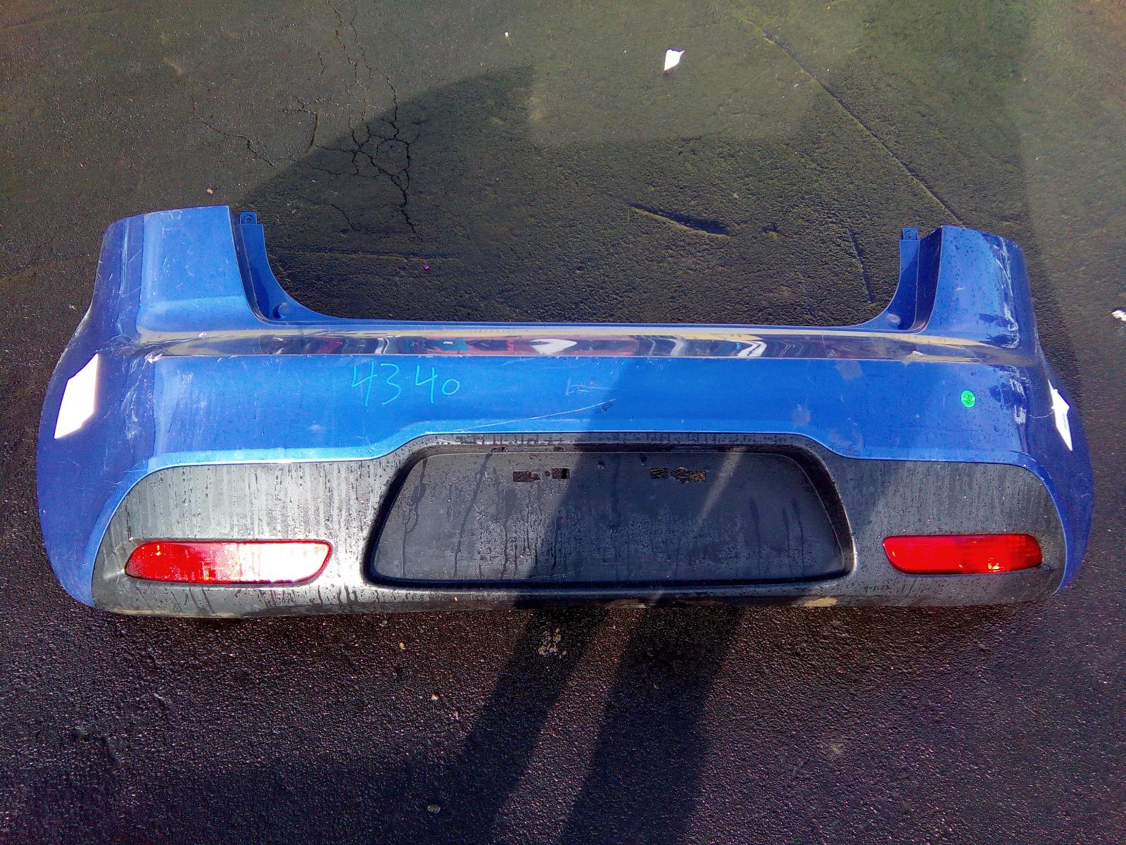 Kia Rio 2014 Rear Rear Bumper Rio Kia 2014