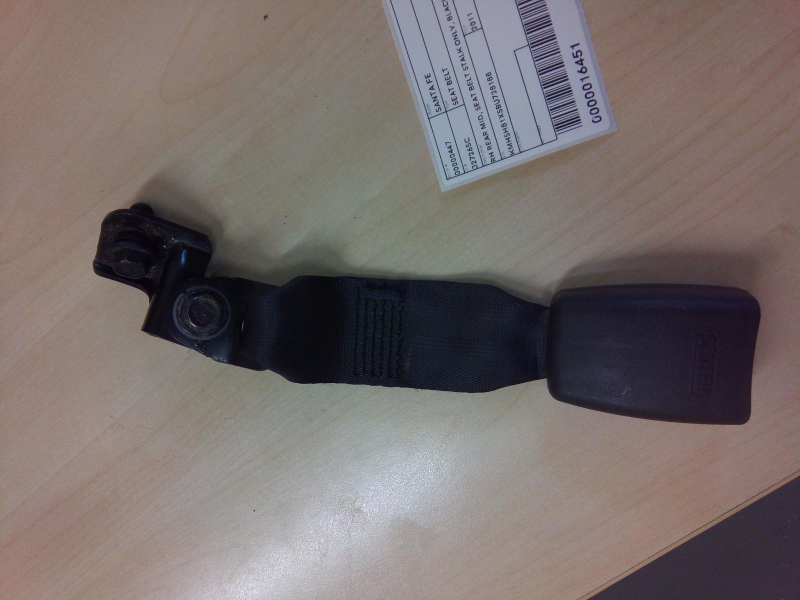 View Auto part Seatbelt/Stalk Hyundai Santa Fe 2011