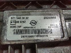 View Auto part Ecu Ssangyong Korando 2011