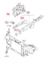 View Auto part Bonnet Lock/Support Hyundai Getz 2005