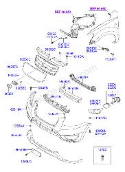 View Auto part Grille Hyundai Santa Fe 2011
