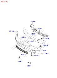 View Auto part Grille Hyundai Terracan 2003