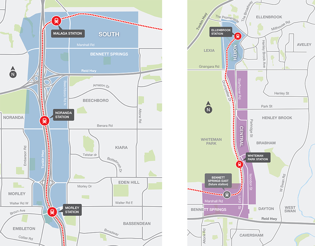 Morley-Ellenbrook Line | My Say Transport