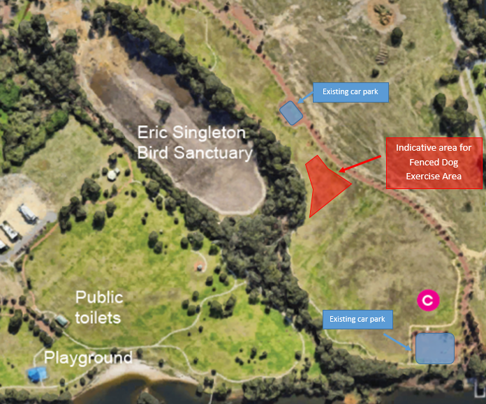 Fenced Dog Exercise Area Engage Bayswater