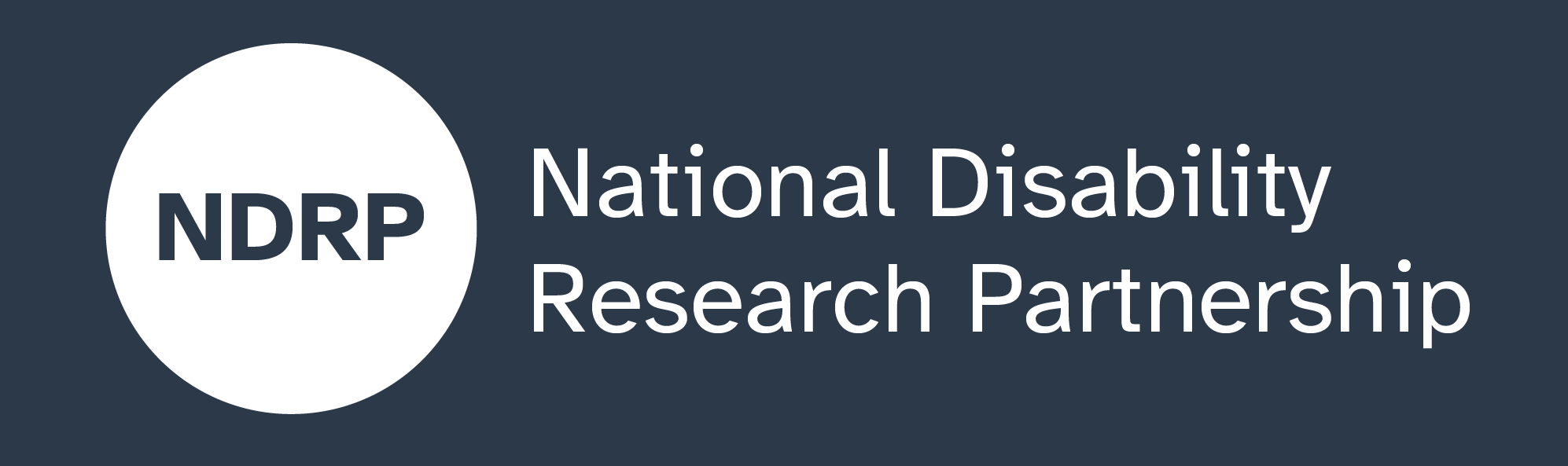 National Disability Research Partnership logo