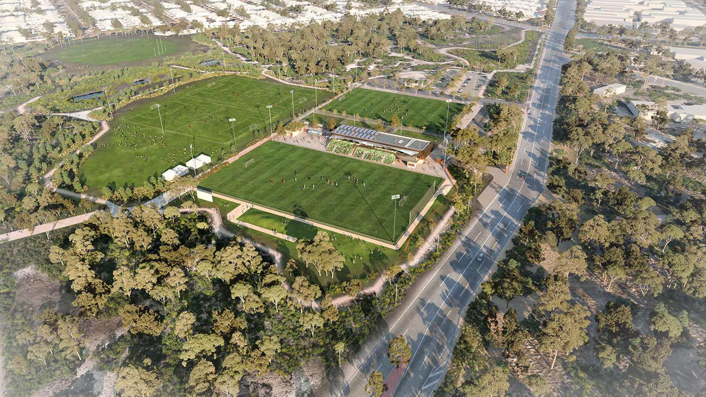 Image of State Football Centre concept