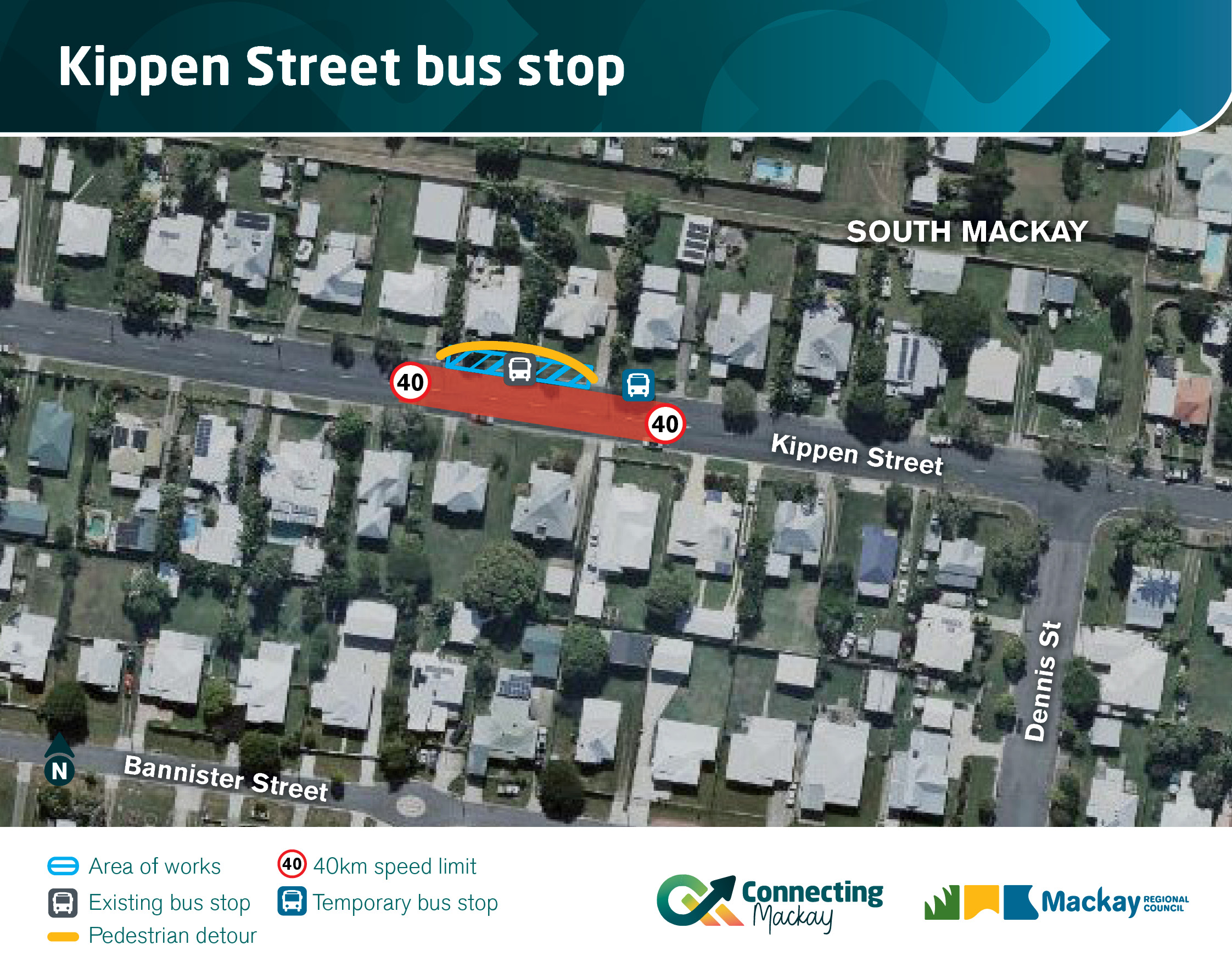 Bus stop upgrades (PTAIP & BSSP) Connecting Mackay