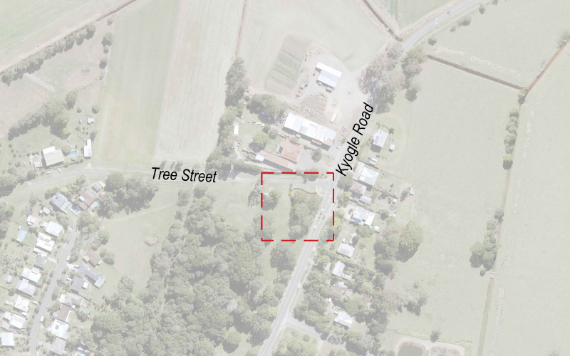 Location of proposed site for Bray Park’s district dog off leash area
