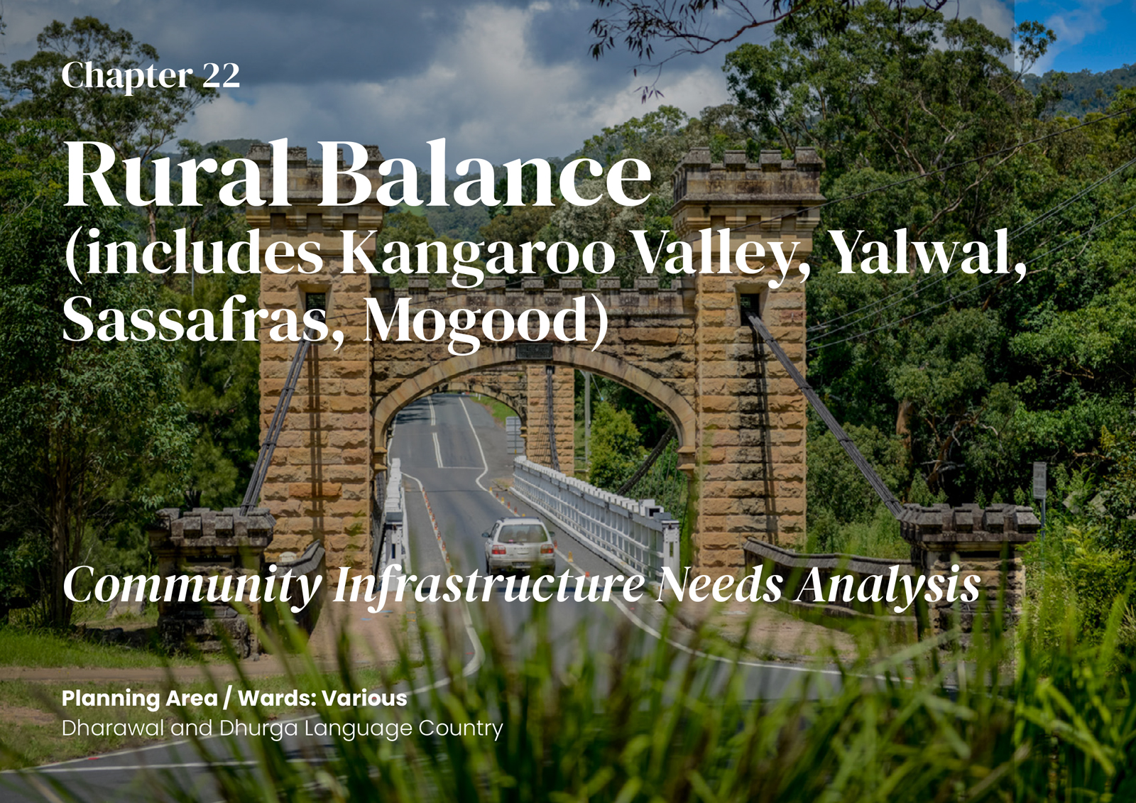 Chapter 22: Rural Balance including Kangaroo Valley, Yalwal, Sassafras and Mogood